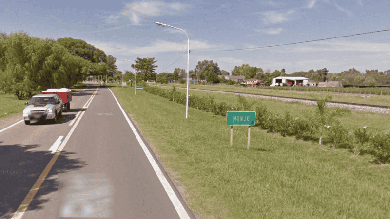 El hecho ocurrió en Monje, 55 kilómetros al norte de Rosario.