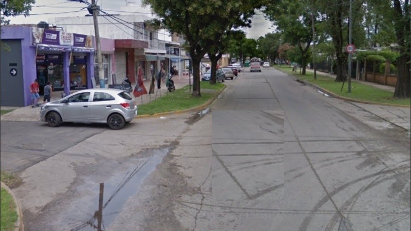 El hecho se produjo en la esquina de Baigorria y Zenón Pereyra.