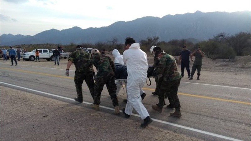 El operativo de Gendarmería en La Rioja.