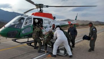 El operativo de Gendarmería en La Rioja.