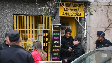 El minimarket donde ocurrió el robo.