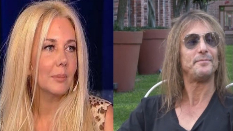 Nannis y Caniggia enfrentados. 