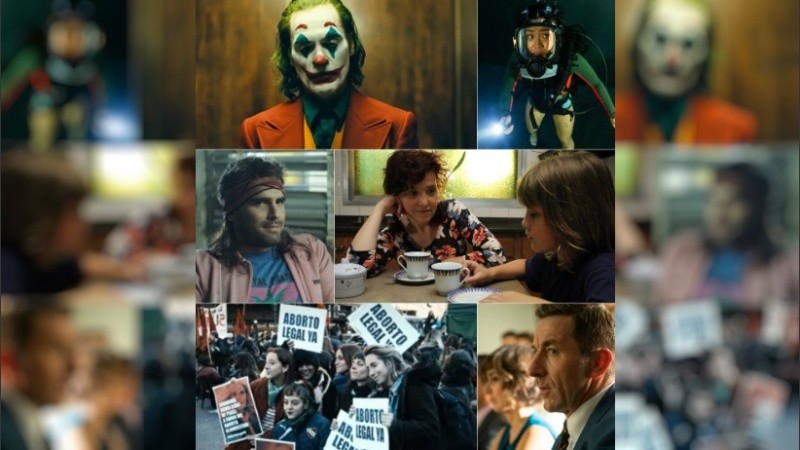 Pantalla grande para “Guasón”, “Terror a 47 metros: el segundo ataque”, “El reino de la corrupción”, “Porno para principiantes”, “Que sea ley” y “El cuento”.