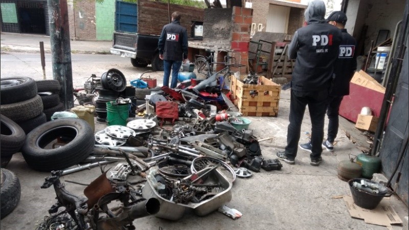 Los procedimientos fueron hechos este jueves en la zona sur de Rosario.