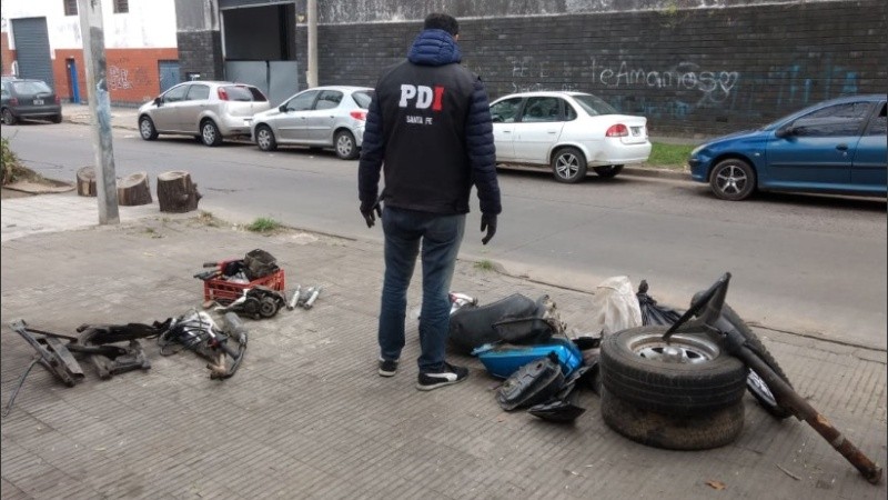 Los procedimientos fueron hechos este jueves en la zona sur de Rosario.