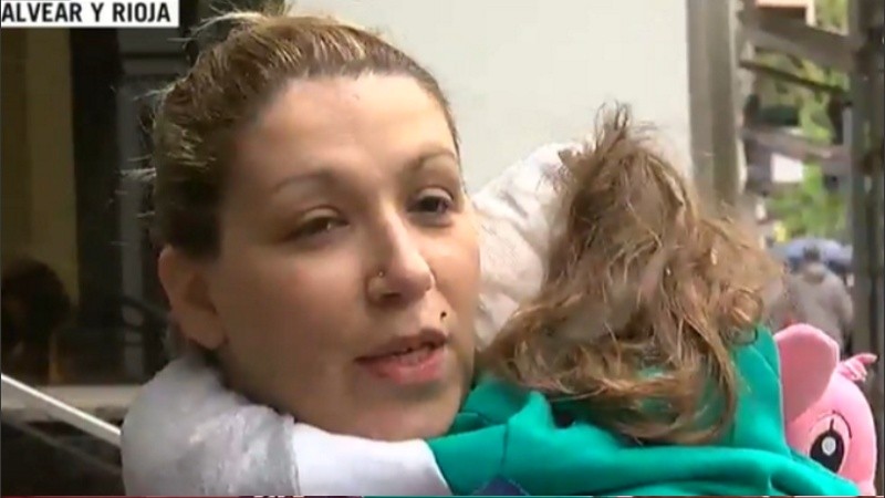 La nena fue dada de alta este viernes, tras ser operada en la cabeza. 