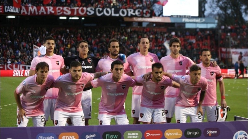 Los once que iniciaron el encuentro ante Banfield.