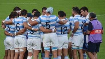 Argentina sufrió la expulsión del segunda línea Tomás Lavanini a los 17 minutos de juego.