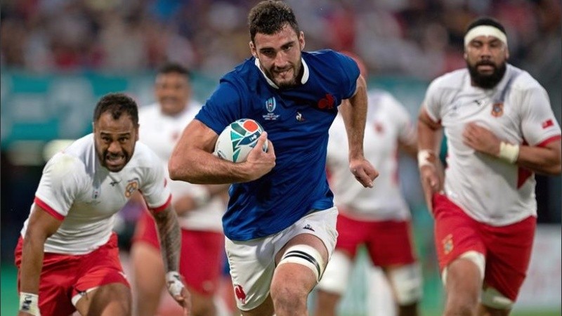 El equipo francés venció a Tonga por 23-21.