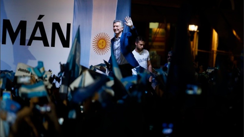 Mauricio Macri este lunes en Tucumán.