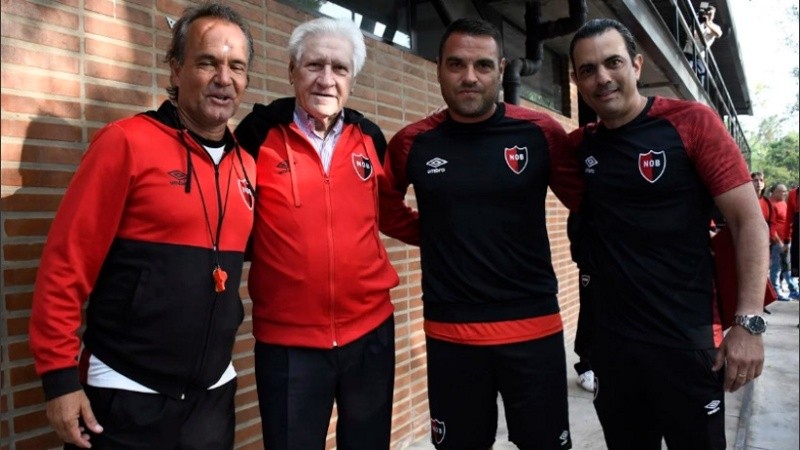 Borrelli, junto a Griffa, el captador de talentos histórico de Newell's.