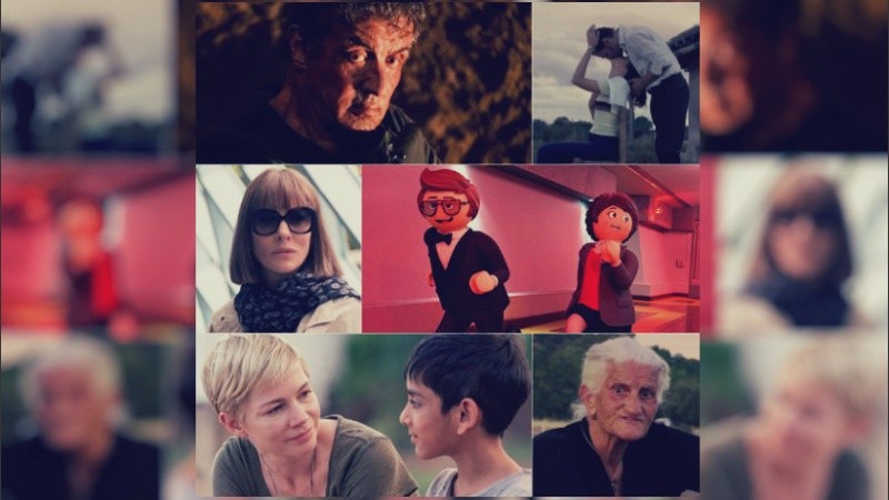 Pantalla grande para “ Rambo: Last Blood”, “ Playmobil”, “Dónde estás Bernadette?”, “El pasado que nos une”, “Pistolero” y “El silencio de los otros”