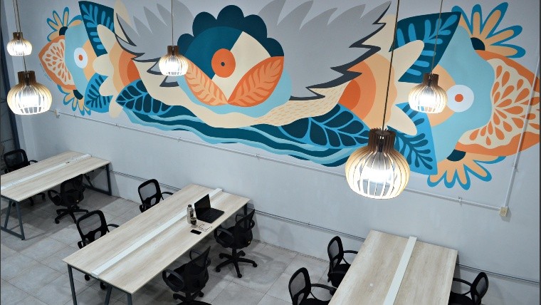 La Brújula, espacio de coworking.