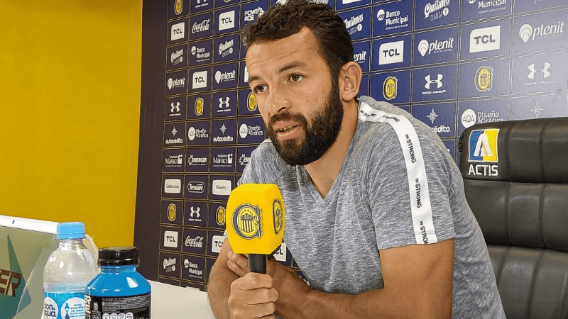 Lucas Gamba le envió fuerzas a Hernán Castellano.