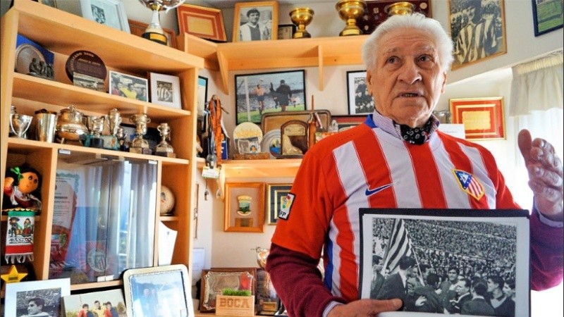 Jorge Griffa es uno de los ídolos de la historia del Aleti.