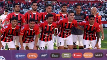 En el último partido ante River, Lucas Mancinelli ingresó en el segundo tiempo.