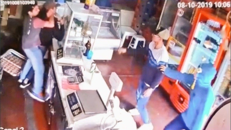 Uno de los asaltantes fue imputado y quedó preso. 