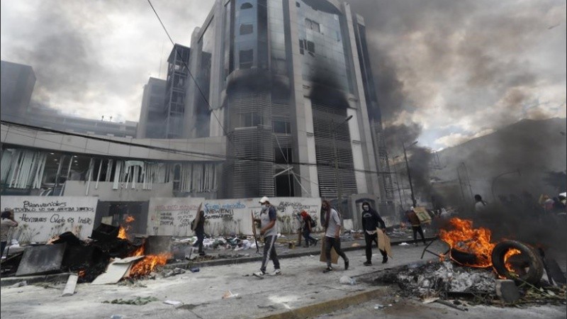 Ecuador transita varias jornadas de manifestaciones tras la aplicación de medidas económicas por parte de Moreno.
