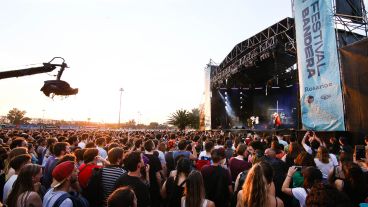 Una multitud disfrutó de una nueva edición del Festival Bandera en el hipódromo.
