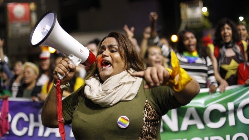 Más de 3 mil personas participaron de la movilización.