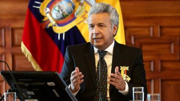 Lenín Moreno dijo que hizo “una elección por la paz”.