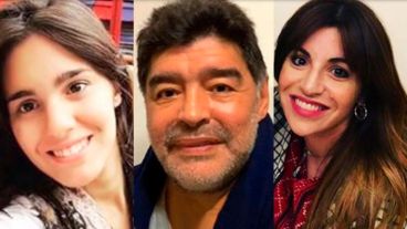 Magalí, Diego y Gianinna.