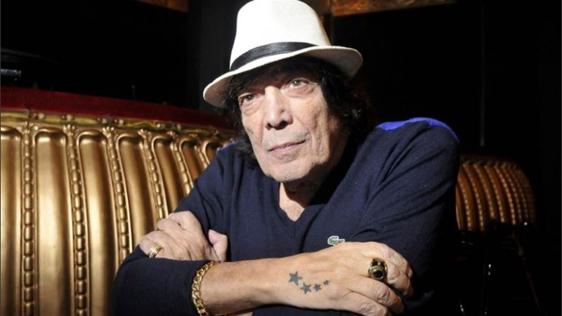 Cacho Castaña, todo un personaje de la escena porteña.