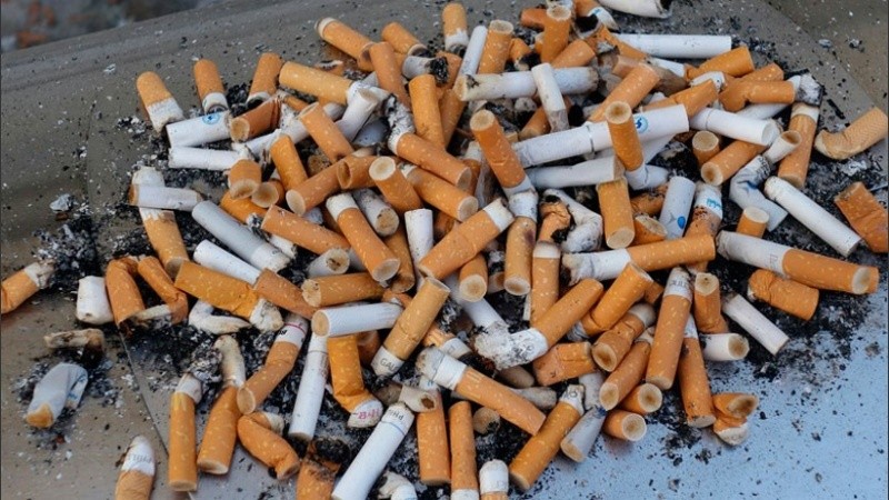 Una colilla puede llegar a contener hasta 8 mil contaminantes.