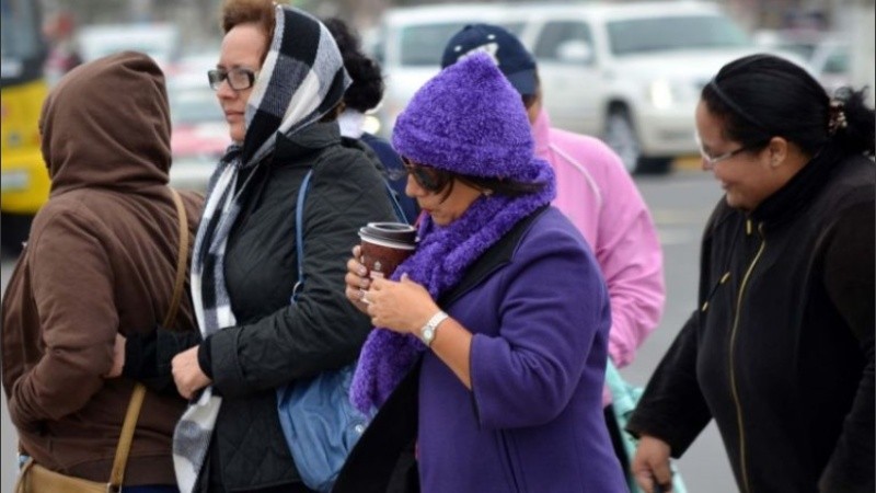 El frío y viento, tendencia del comienzo de la primavera.