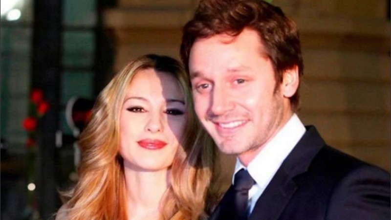 Pampita y Vicuña cuando estaban en pareja. 