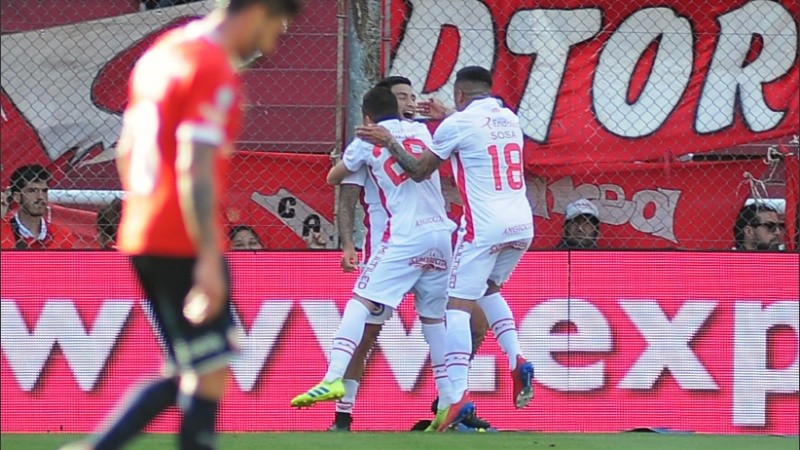 Elías Gómez metió un zurdazo y le dio los tres puntos al Bicho.