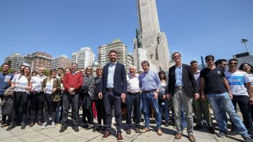 Estévez este jueves en el Monumento.