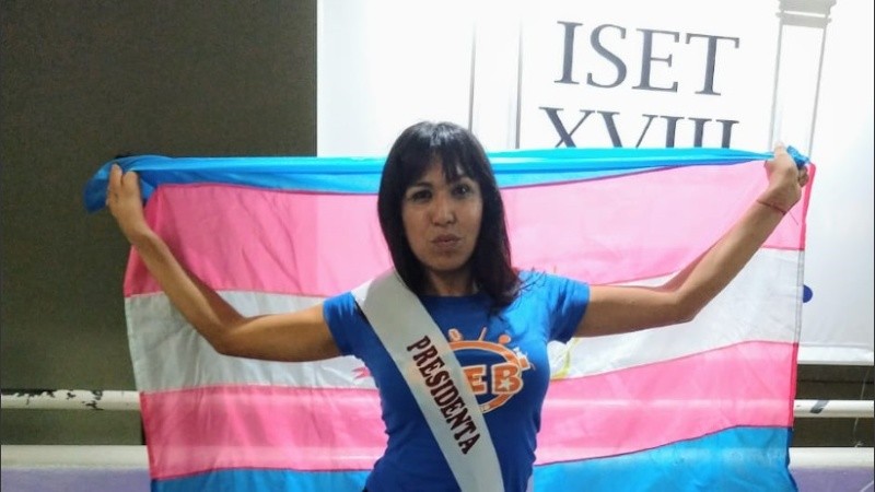 Rubí del Mar ganó las elecciones y se convirtió en directora del centro de estudiantes del Iset. 