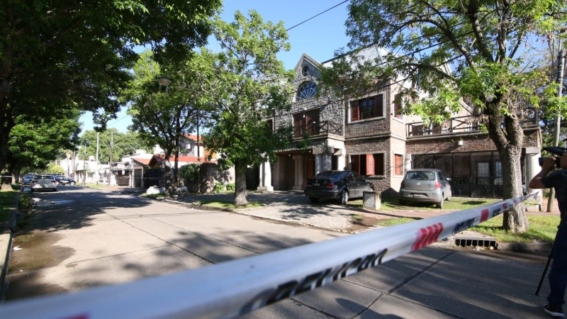 El domicilio en el que murieron dos personas y otras dos resultaron heridas.