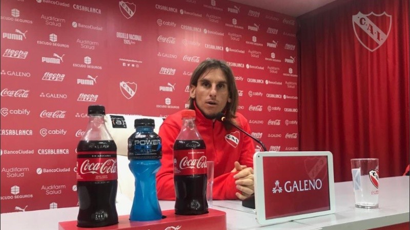 Beccacece no tuvo un buen paso por el Rojo.