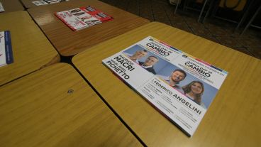 Las imágenes de la votación de este domingo en Rosario.