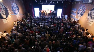 El interior del Centro Cultural Atlas.
