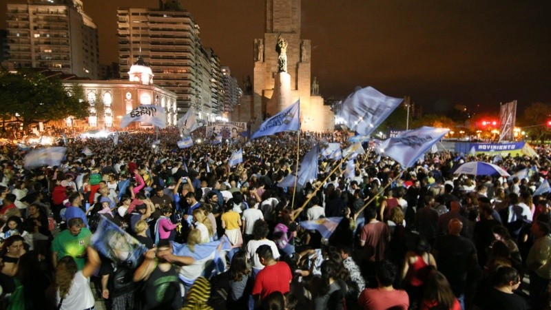 Después de mucha espera, el Frente de Todos pudo liberar el festejo contenido.