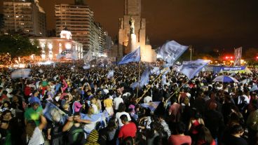 Después de mucha espera, el Frente de Todos pudo liberar el festejo contenido.