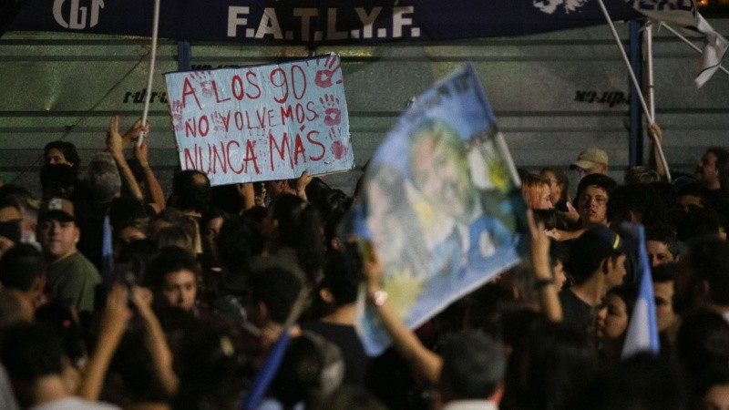 Un mensaje claro en medio de la celebración.