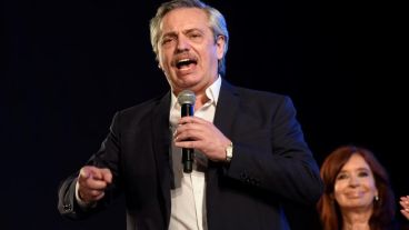 Alberto hizo un llamado a la unidad de los argentinos en su primer discurso tras resultar electo.