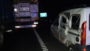 Hay un hombre de 63 años herido de gravedad.