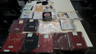 Los elementos incautados en los operativos de la PDI.