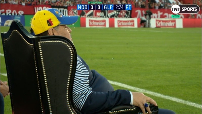 La transmisión oficial dispuso una 