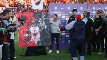 El homenaje a Diego.