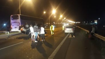 El choque ocurrió este miércoles a las 23.