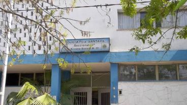 La seccional donde quedó alojado el joven condenado por un homicidio doloso.