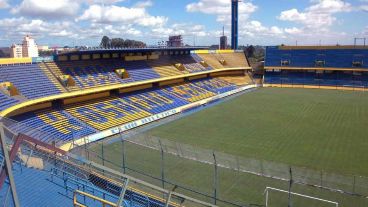Los barras estuvieron en el Gigante este viernes por la mañana.
