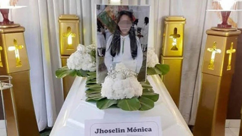 Jhoselin murió después de agonizar dos semanas en el hospital.