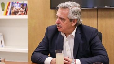 Fernández llegó este sábado a México.